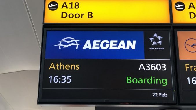 Aegean Airlines Business Class