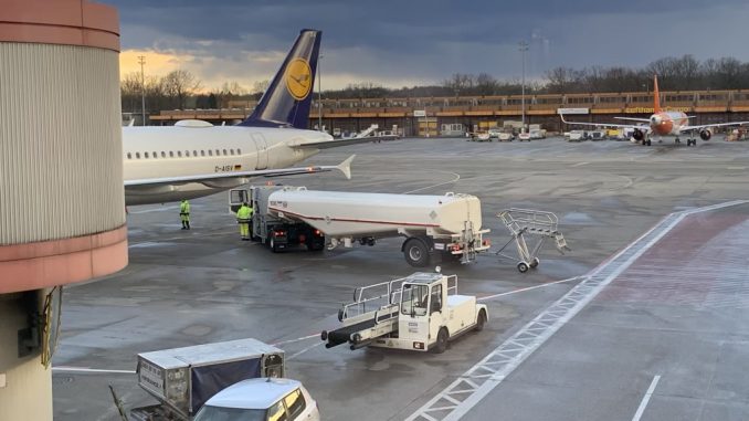 Lufthansa Business Class A321 Frankfurt Berlin-6