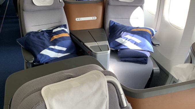 Lufthansa Business Class Boeing 747-8 Buenos Aires nach Frankfurt-4