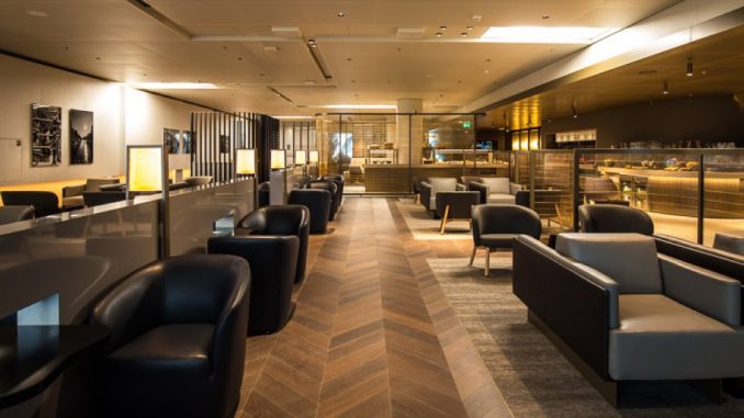 The new Star Alliance lounge at Amsterdam AMS airport