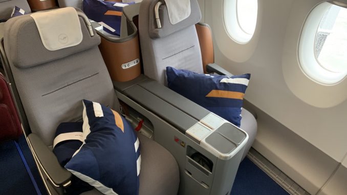 Lufthansa Business Class Airbus A350-900 München nach Newark-8 Lufthansa Business Class A350