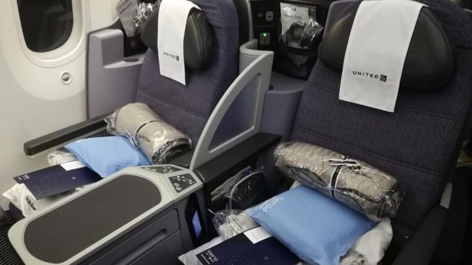 United Polaris Business Class in der Boeing 787-9 (8)