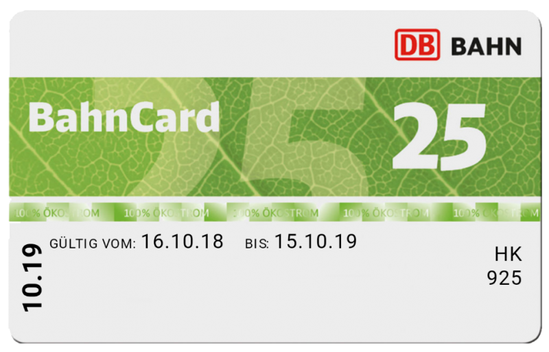Bayernticket single mit bahncard 25