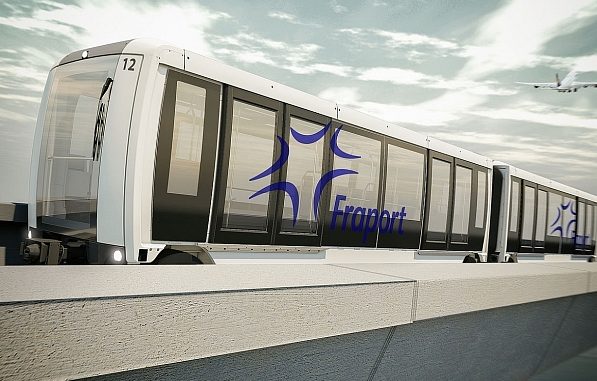 neue SkyLine Train Terminal 3 Frankfurt