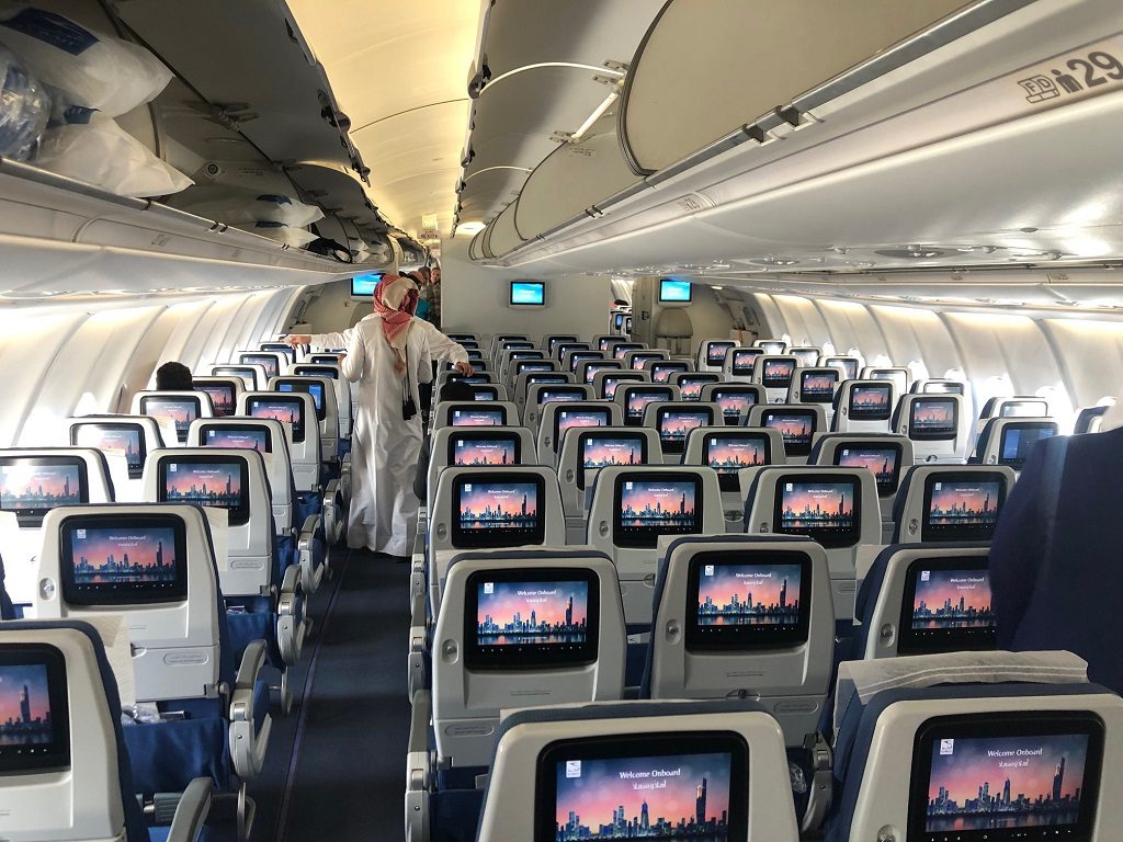 Review Kuwait Airways Economy Class im Airbus A330200 von Kuwait nach