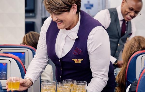 Delta Economy class service Upgrade