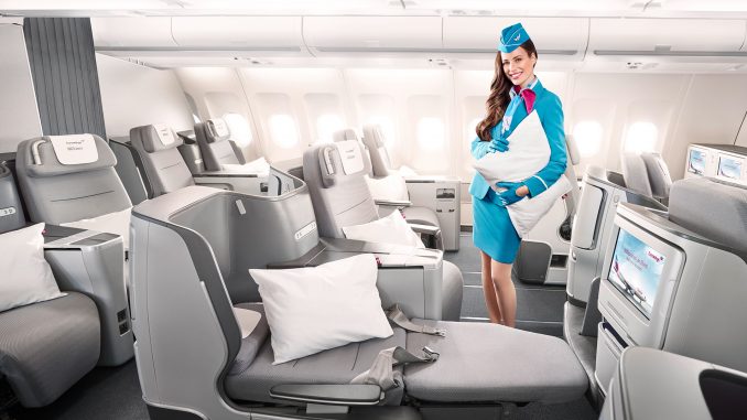 Eurowings BIZclass – Lie-flat Seat