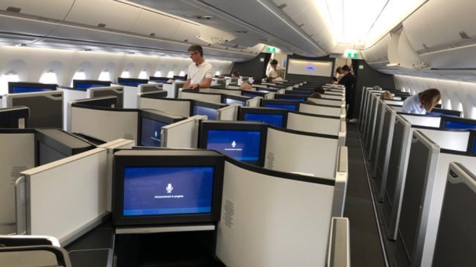 British Airways Business Class A350-9
