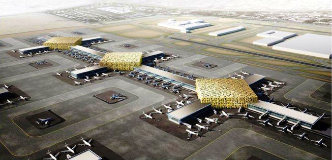 Bau Des Dubai World Airport Wurde Gestoppt Doch Kein Mega Airport In Dubai Frankfurtflyer De