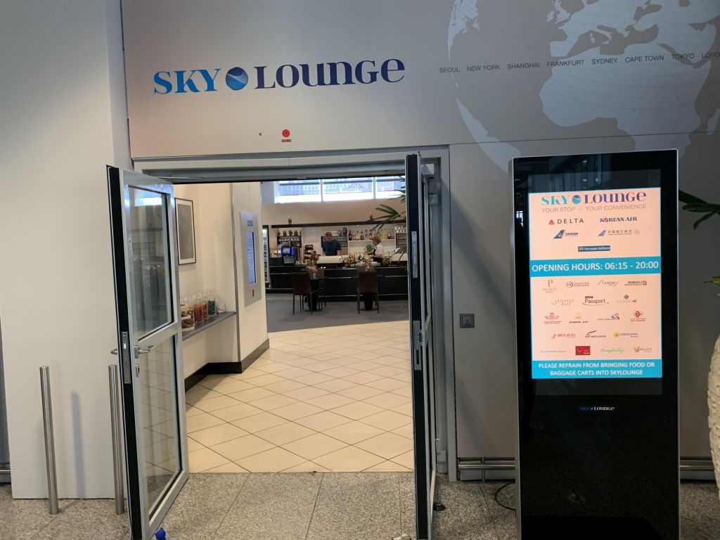 Sky Lounge Frankfurt Eingang