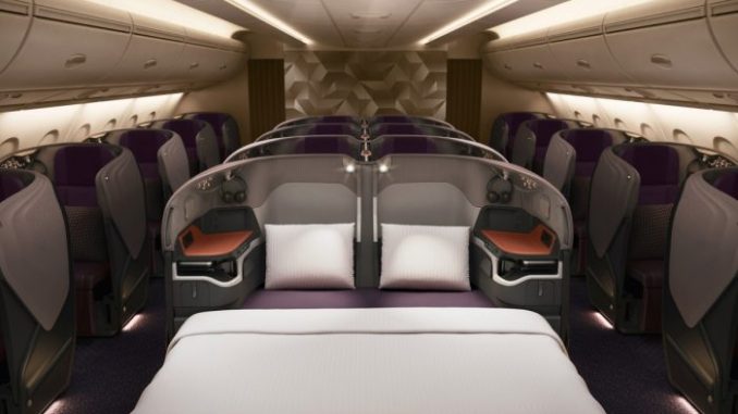 Singapore Airlines neue Business Class Airubs A380