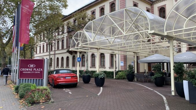 crowne plaza heidelbérg (2) Crowne Plaza Heidelberg Hotel-Vorfahrt