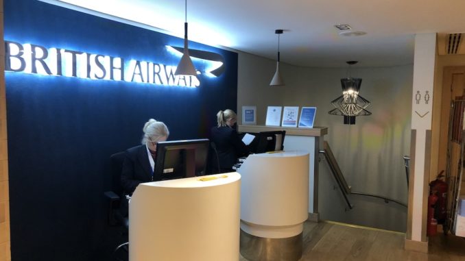British Airways Lounge GLA 2