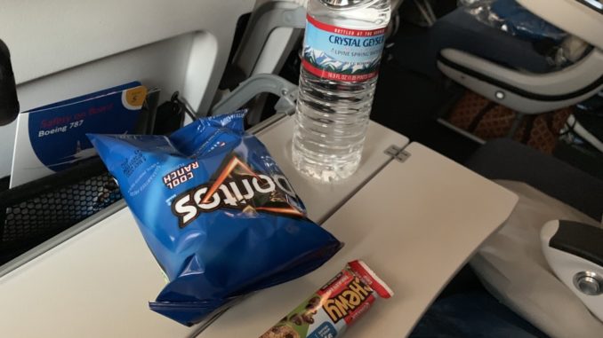 British Airways Corona Food-2
