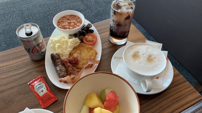 British Airways Lounge Review Corona-5