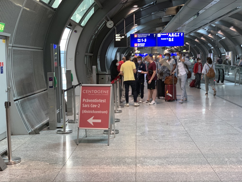 Erfahrungsbericht Coronatests am Flughafen Frankfurt Frankfurtflyer.de