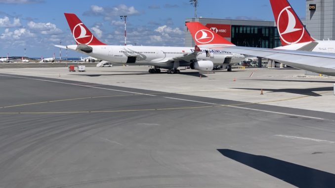 Turkish Airlines Economy Class Airbus A330 Corona-11