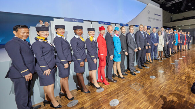 Hauptversammlung Lufthansa 7.5.19 in Bonn Word Congress Center