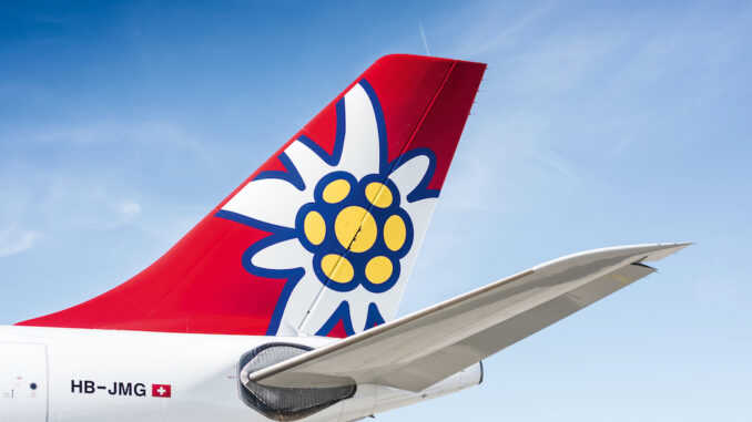 Edelweiss_A340_Tail