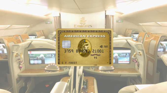 American Express Gold Emirates
