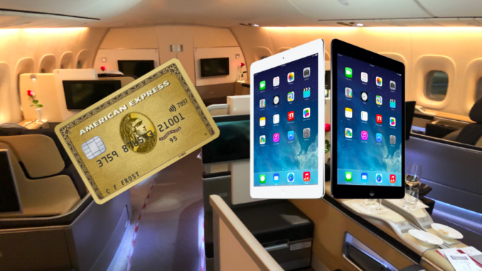 Frankfurtflyer Gewinnspiel AMEX Gold und Ipad Mini