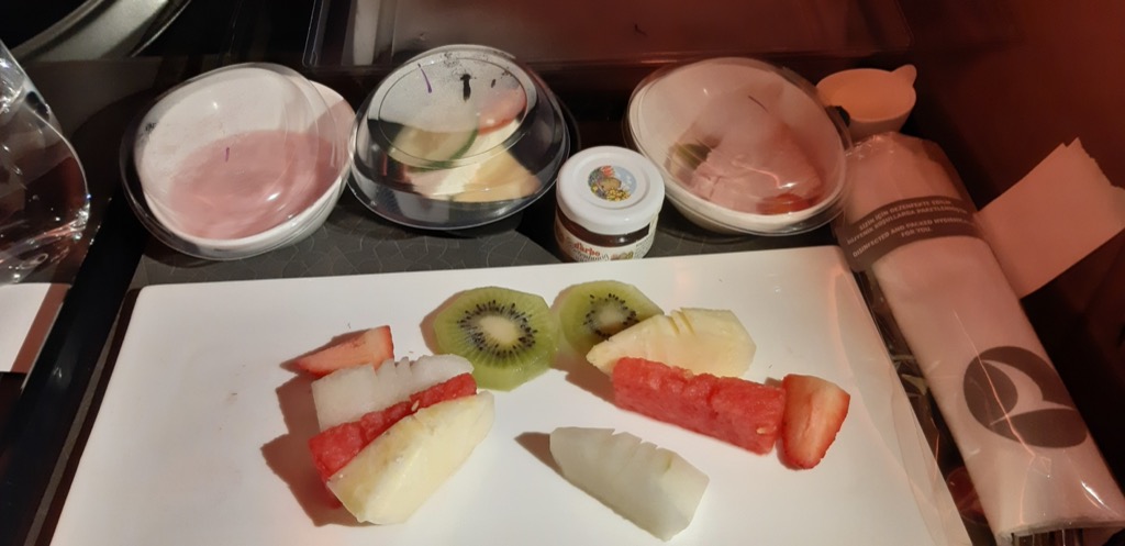 Turkish Airlines Business Class A350 | Breakfast