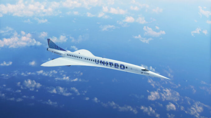 Boom United Airlines