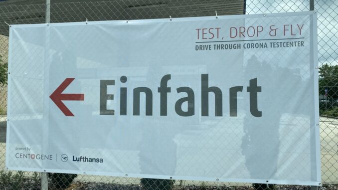 Centogene Drive Through Testzentrum Frankfurt-2
