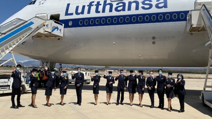 Lufthansa 747 PMI
