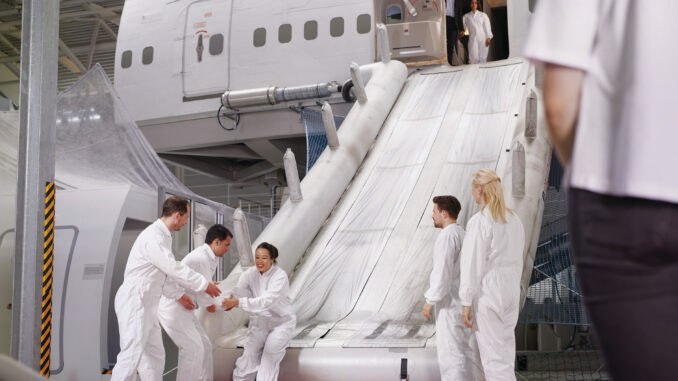 Photo Shoot at Lufthansa Aviation Training Center, Frankfurt, 2019.