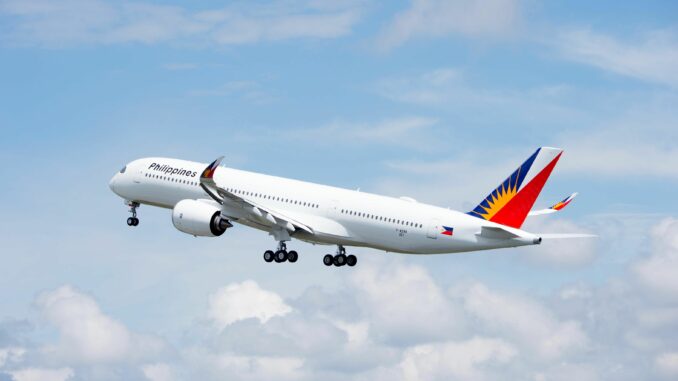 Maiden flight of Philippine Airlines