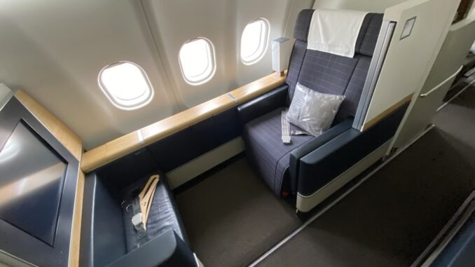 Swiss First Class A330 Zürich nach Dubai-1