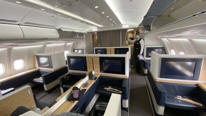 Swiss First Class A330 Zürich nach Dubai-3