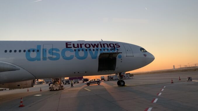 Eurowings Discover Business Class Aibrus A330-300 Geheime business Class-7