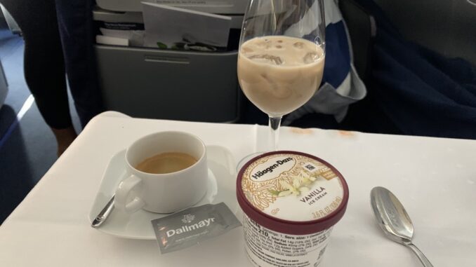 Lufthansa Business Class Dessert hack-2