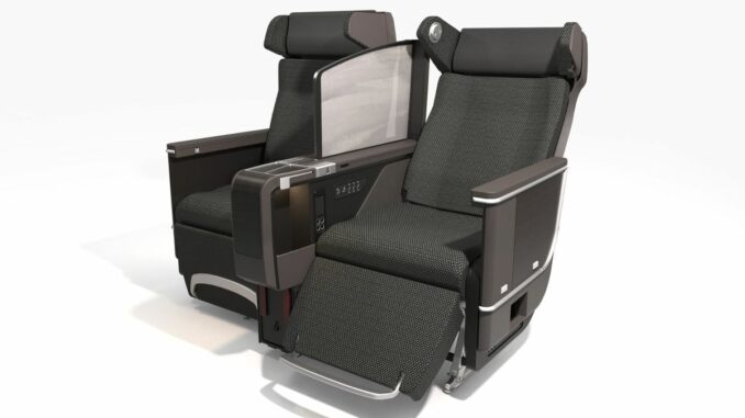 ANA Business Class 787-9 inland