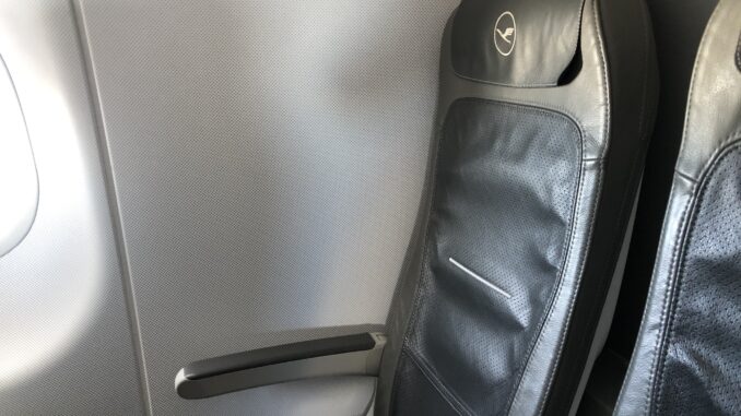 Lufthansa A320 Sitz 8