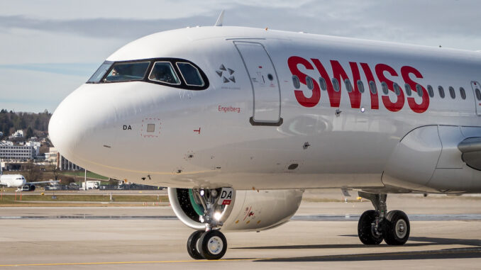 Swiss A320nei Airspace 6
