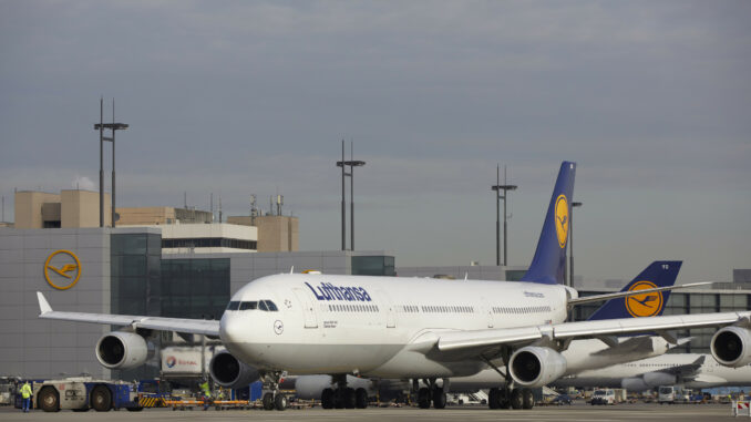 Airbus A340/300- Frankfurt, den 10.1.2018