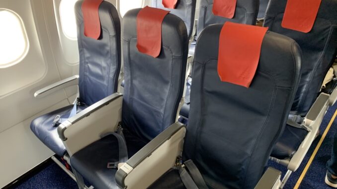 Brussels Airlines Business Class Airbus A320-3